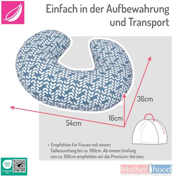 Motherhood 'Schiffe' Stillkissen inkl. abnehmbarem Bezug blau Bild 6