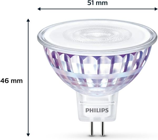 Philips LED-Lampe LED 50W MR16 WW 36D ND SRT4 GU5. 3 Bild 2