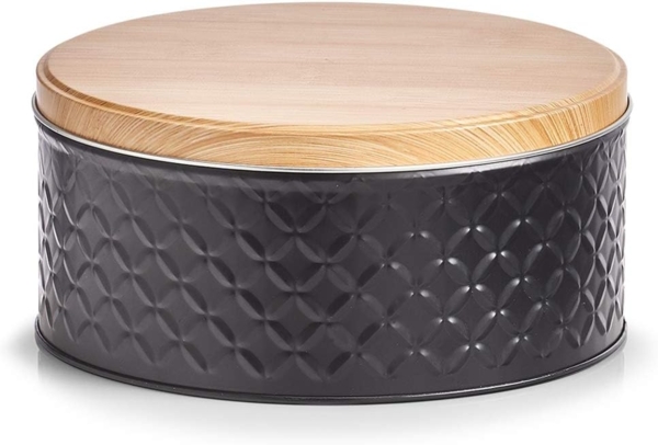 Vorratsdose Scandi, schwarz - Ø 20cm x 9,3cm