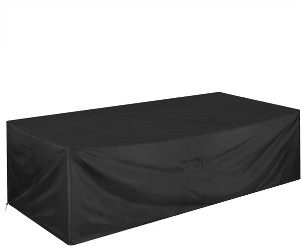 Kingsleeve Gartenmöbel-Schutzhülle (1-St), Gartenmöbel Winterfest 420D Oxford 308 x 138 x 89 cm Garage Abdeckplane