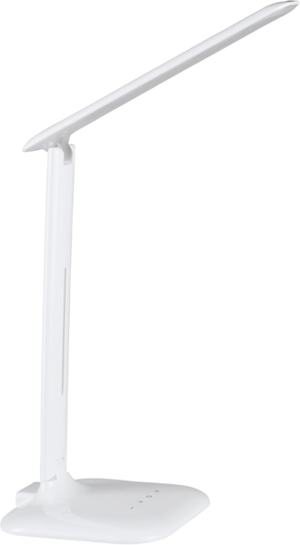 Eglo 93965 LED Büroleuchte Tischleuchte CAUPO Kunststoff, Stahl weiß max. 2,1W 3000K, 5000K, 6500K mit Touchdimmer