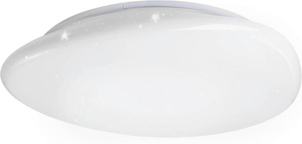 Eglo 900128 LED Deckenleuchte SILERAS-Z weiss H:6 Ø:43cm dimmbar 2700-6500K mit Connect-Z Funktion