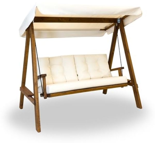 Westmann Holz Hollywoodschaukel Pera 2000 | Beige