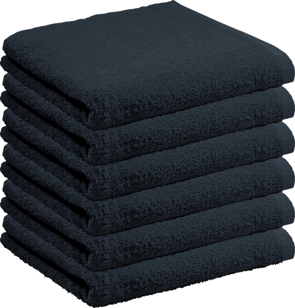 REDBEST Handtuch Handtuch "Oceanside" 6er-Pack, Frottier, Walk-Frottier Uni