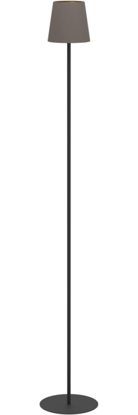 Eglo Stehleuchte Fiorana cappucchino schwarz 140,5 cm E14