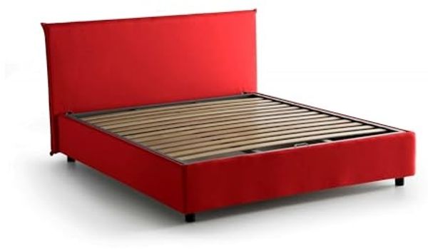 Dmora - Buchhandlung Vancouver, Doppelseitiges Bücherregal mit 6 Einlegeböden, Trennregal mit Bürofächern, cm 145x29h145, Glänzend weiß Bild 3