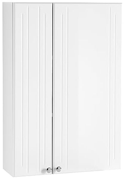 Wandschrank Mittenwald / Quickset, Holzwerkstoff, Weiß, 50 x 75 x 20 cm