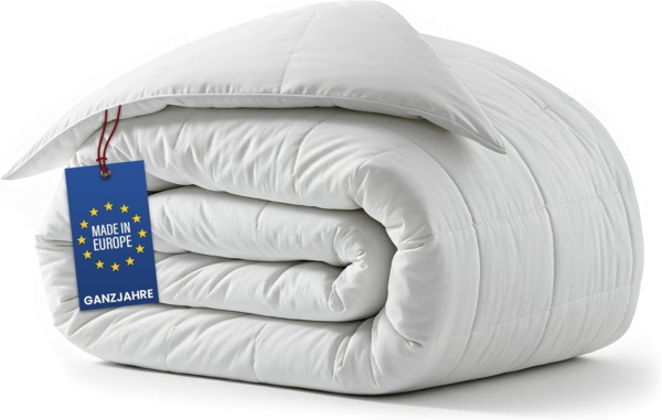 Amazinggirl Bettdecke Ganzjahresdecke 240x220 cm - Duvet Bett Decke Schlafdecke Steppbettdecke Quilt Bettzeug und Bettdecken mit Füllung Oeko-Tex-Zertifikat