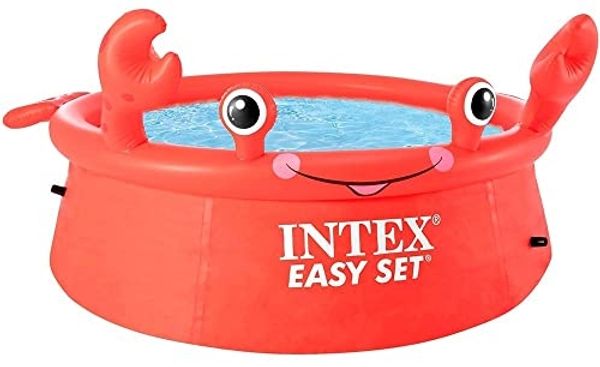 INTEX Happy Crab Aufblasbarer Pool Easy Set 183x51 cm