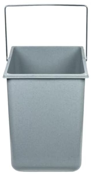 HAILO 1094079 Inneneimer 18 Liter hellgrau für Allegro, Cargo und XXL / Ersatzeimer