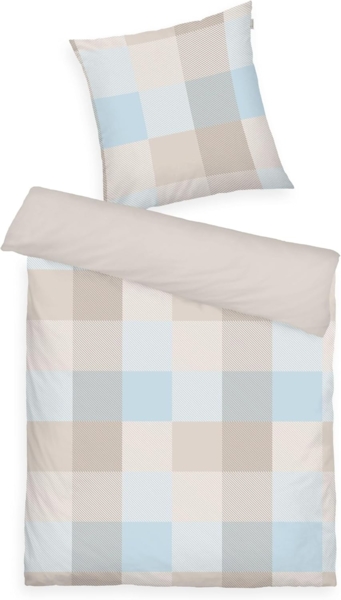 TOM TAILOR Bettwäsche Bettwäsche, Biber, Flanell Karo