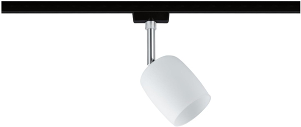 Paulmann 96966 URail Spot Blossom Schwarz/Matt Klar-/Satinglas max. 1x10W G9 ohne Leuchtmittel