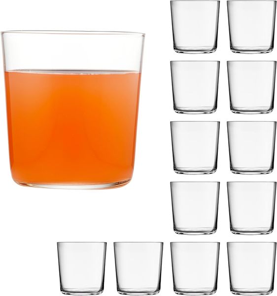 LIBBEY Gläser-Set Libbey D.O.F Glas, 12er Set -CIDRA-, 12-tlg, Glas, 384 ml, hochwertig verarbeitet, im modernen Design
