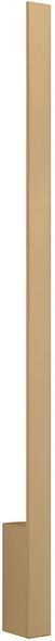 Thoro Lahti L LED Wandlampe golden 2300lm 4000K 4 x 6,5 x 90 cm