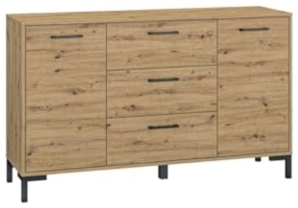 Kommode NEVIO Sideboard 138cm 2-türig