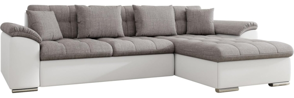 Ecksofa Diana, Seite: Rechts, Farbe: Soft 017 + Lawa 05