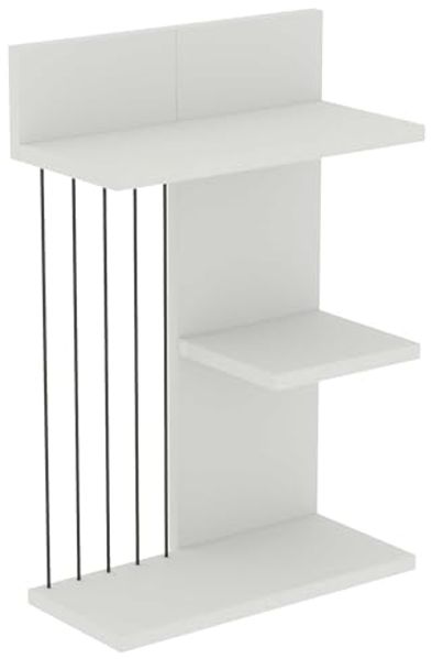 Skye Decor Wandregal 100% MELAMINE COATED PARTICLE BOARD, 60 cm x 19 cm x 40 cm N1740