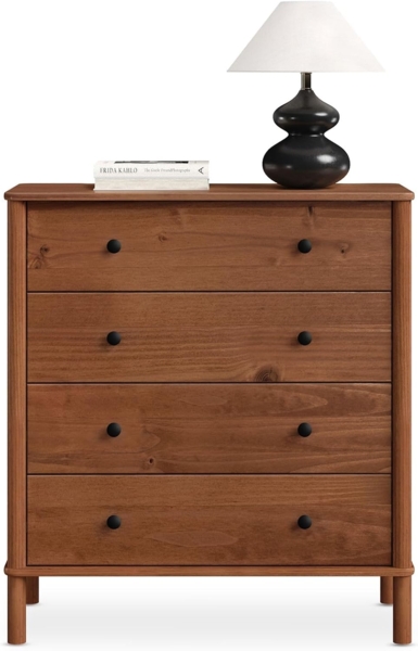 IDIMEX Kommode APOANA, Schlafzimmer Kommode mit Schubladen aus Massivholz Kastanien Finish