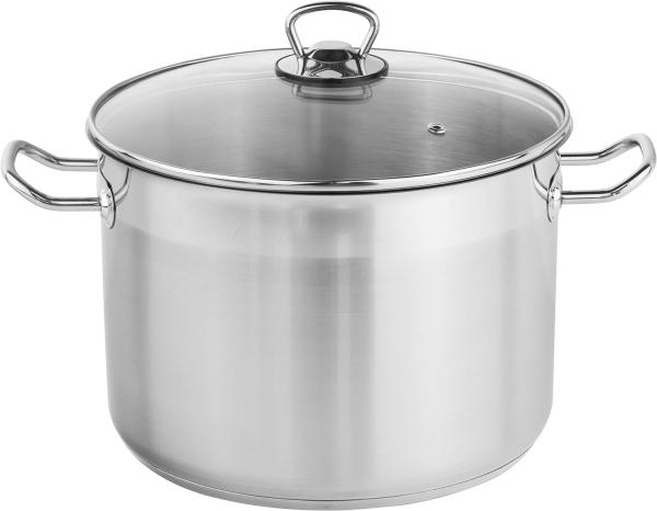 10L Universaltopf mit Glasdeckel 26cm