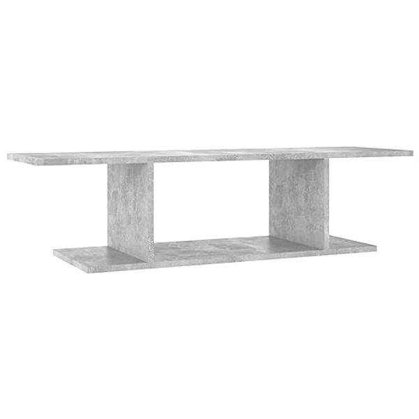 vidaXL TV-Wandschrank Betongrau 103x30x26,5 cm 806984