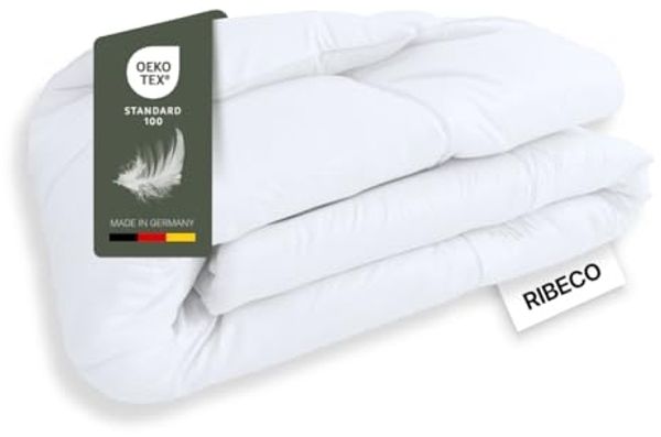 RIBECO Daunenbettdecke Ella, Füllung: 90% Daunen & 10% Federn, Bezug: Baumwolle, Zum Top-Preis!