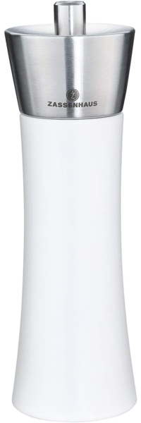 Zassenhaus - Salzmühle Augsburg 18cm Buche weiß matt 025194