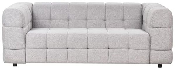 3-Sitzer Sofa hellgrau MULLOLA