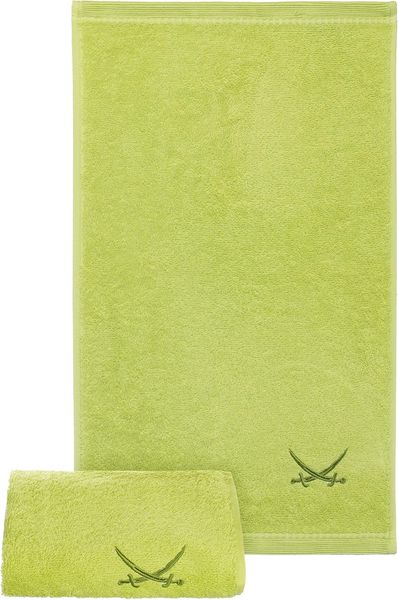 Sansibar Sylt Gästehandtuch Gästetuch SANSIBAR BL 30x50 cm grün