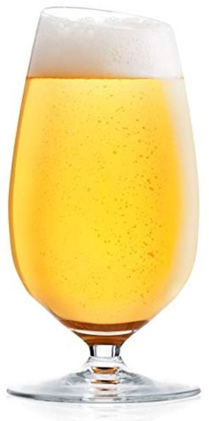 Eva Solo Bierglas, Pilsglas, Biergläser Set, Genießen, Glas, Transparent, Klein, 2er Set, 541111