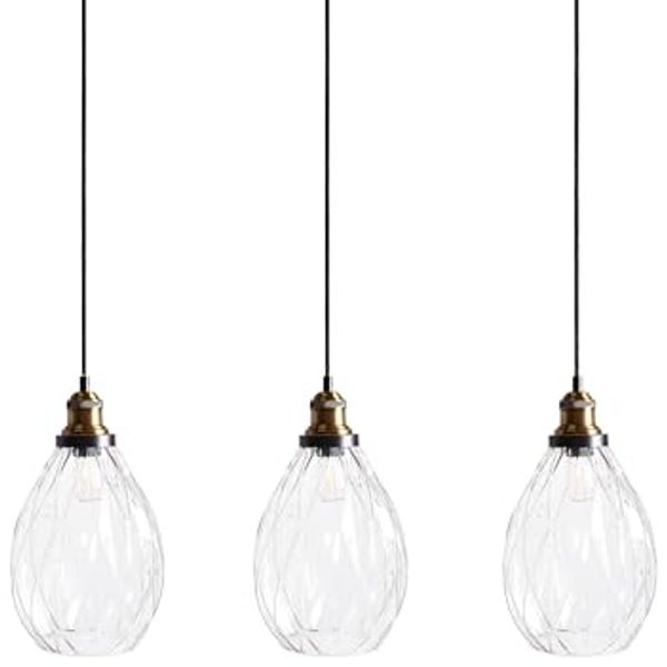 Hängeleuchte COOSA Glas Transparent