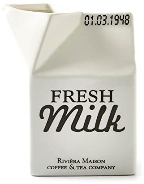 Rivièra Maison Milchkännchen Carton Jar Milk Milchkännchen off white
