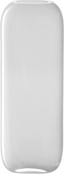 Leonardo Vase 27x10x8cm weiss Milano