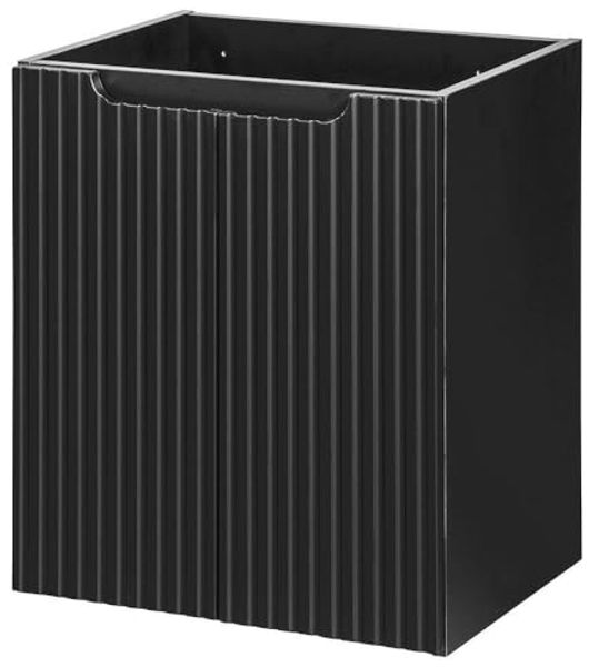 Waschtisch Skelbolu 50x57x39 cm Schwarz [en. casa] Bild 7