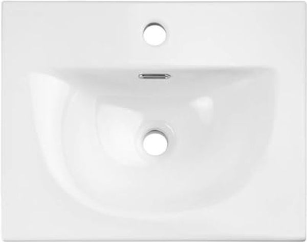Waschtisch Skelbolu 50x57x39 cm Schwarz [en. casa] Bild 6