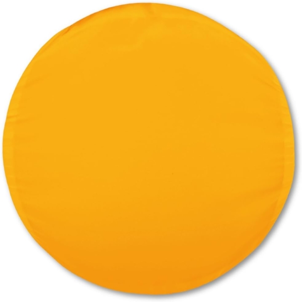 Kissenhülle Dekokissen Kissenbezug Microfaser - viele Größen und Farben Orange Ø 50 cm