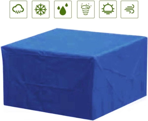 Gartenmöbel Abdeckung, Abdeckplane für Gartenmöbel Wasserdicht Winterfest, Alle Größen Atmungsaktiv Oxford Schutzhülle Gartenmöbel Rechteckig UV-Outdoor Furniture Cover Bild 2