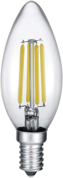 E14 Filament LED, 4,5 Watt, 470 Lumen warmweiß, Ø3,5cm, nicht dimmbar