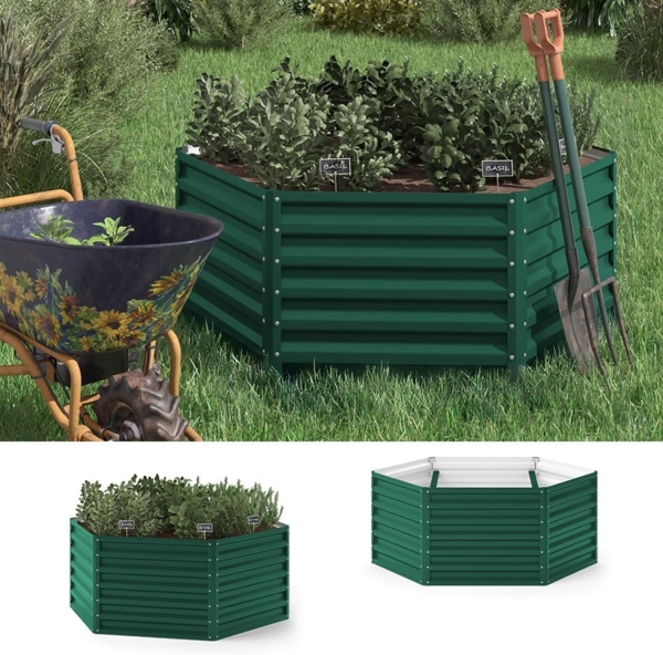 Hochbeet Grün 148.5 x 129 cm OK-Living Bild 3