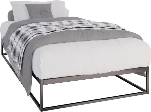 Metallbett Scala 200x100x25 cm (Farbe: schwarz)