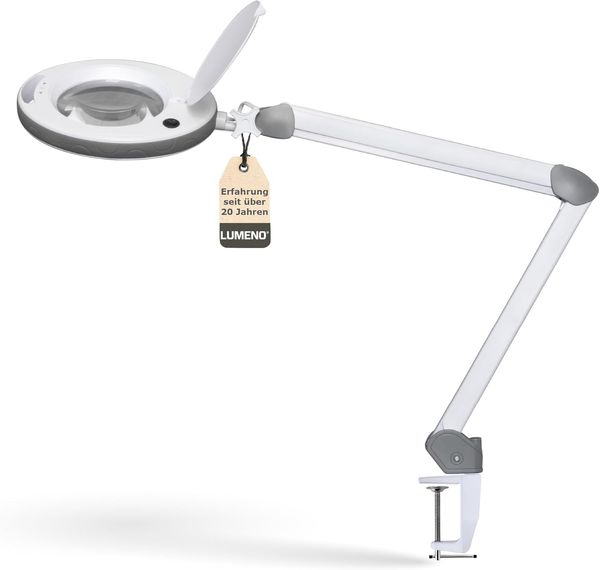 Lumeno Arbeitsleuchte Lumeno 8515GR Lumeno Lupenleuchte 8515GR 152 mm 2021 Energieeffizienz