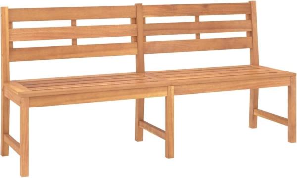 vidaXL Gartenbank 180 cm Massivholz Teak 316636