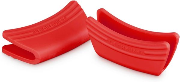 Le Creuset Silikon-Griffschutz (2er-Set) Kirschrot