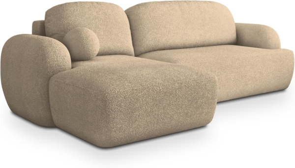 Masseno Ecksofa MODENZA mit Schlaffunktion L-Form, Sofa mit Bettkasten