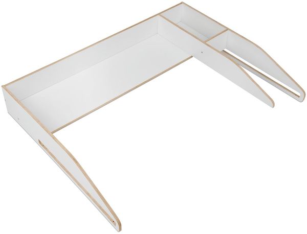 hauck Combine N Change, Weiß - Wickelaufsatz für Kommoden 108 x 50 cm z.B. IKEA Hemnes Kommode, Wickeltischaufsatz mit Stauraum, Maße 104 x 78 x 15 cm, Hergestellt aus FSC® zertifiziertem Holz