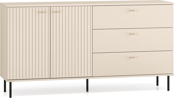 Selsey CALETTO - Sideboard 2-türig, Beige, 160 cm