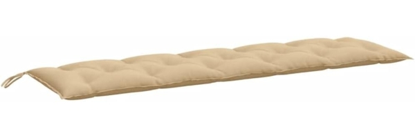 vidaXL Gartenbank-Auflage Melange Beige 180x50x7 cm Stoff 4002567