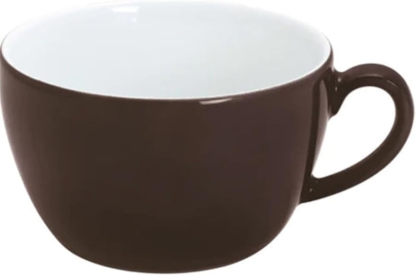 KAHLA Pronto Colore Cappuccino-Obertasse 0,25 l chocolate brown