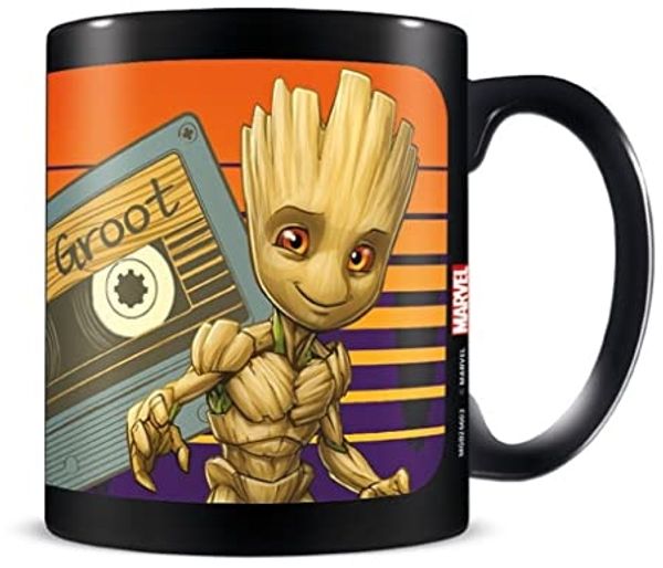 MARVEL Tasse Tasse koloriert - Guardians of the Galaxy (Groot Sunset) (NEU & OVP)