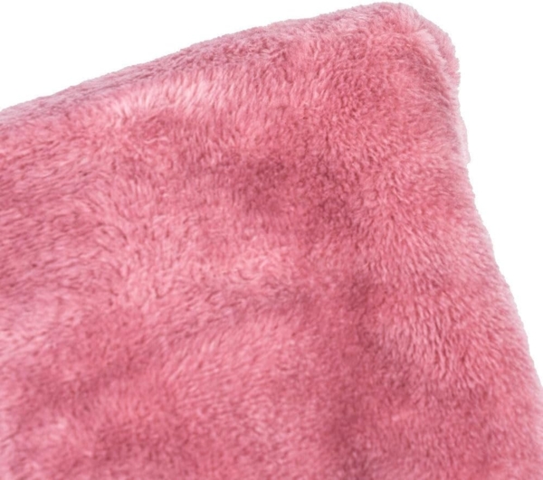 Couchdecke XL » Kuscheldecke 150 x 200 cm » hochwertige Flanelldecke » Microfaser Wohndecke » Tagesdecke Flanell - Weinrot Bild 7