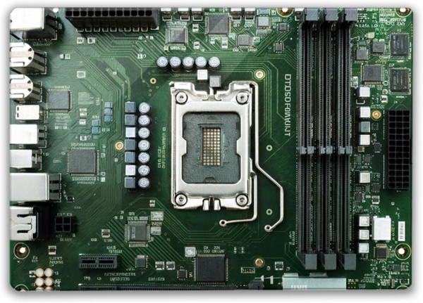 speecheese Schneidebrett Motherboard Hauptplatine Schneidebrett aus Glas Technologisches für
